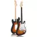 Paramount PE112 กีตาร์ไฟฟ้า ทรง Strat 22 เฟร็ต ไม้อัลเดอร์ ปิ๊กอัพผสม HSS ซีรีย์ Stratosonic + แถมฟรีคันโยก