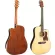 PARAMOUNT 41 inch electric guitar 41 inches, Top Sol, F750CEQN + Free Guitar & Capcid Solid Sprustic Electric GUI