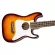 Fender® Fullerton Strat Uke อูคูเลเล่ อูคูเลเล่ไฟฟ้า ไซส์ Concert ทรง Strat 19 เฟรต ไม้สปรูช หย่องกระดูก เครื่องตั้งสายในตัว ** ประกันศูนย์ 1 ปี **