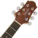 Clevan DC20E 41 -inch electric guitar, spruce/Mahogany, Nubone, using the guitar line D'Addario 4 bands, has a built -in strap.