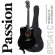 Passion BPS41C กีตาร์โปร่ง 41 นิ้ว ทรง Dreadnought คอเว้า ไม้ลินเดน + แถมฟรีกระเป๋ากีตาร์โปร่ง & ปิ๊ก ** กีตาร์โปร่งมือใ