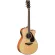 Yamaha® FSX820C กีตาร์โปร่งไฟฟ้า 40 นิ้ว ทรง Concert Cutaway 20 เฟร็ต ไม้ท็อปโซลิดสปรูซ ไม้ข้างและหลังมะฮอกกานี + แถมฟรี