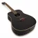 YAMAHA® FG820 41 -inch guitar, D shape, genuine wood, top solid, rose/Mahogany coating + free genuine Yamaha ** Top model