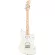 Fender® Squier Mini Jazzmaster กีตาร์ไฟฟ้า ขนาดมินิ 20 เฟร็ต ไม้ป๊อปลาร์ ปิ๊กอัพฮัมคู่ กีตาร์ไฟฟ้าเด็ก เหมาะสำหรับอายุ
