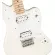 Fender® Squier Mini Jazzmaster กีตาร์ไฟฟ้า ขนาดมินิ 20 เฟร็ต ไม้ป๊อปลาร์ ปิ๊กอัพฮัมคู่ กีตาร์ไฟฟ้าเด็ก เหมาะสำหรับอายุ