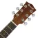 PARAMOUNT QAG50 Travel Guitar Guitar 36 inches Genuine Top Slid Stepru/Mahogany coated + free bag & kapo & pipe & wiping liquid set