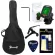 PARAMOUNT QAG50 Travel Guitar Guitar 36 inches Genuine Top Slid Stepru/Mahogany coated + free bag & kapo & pipe & wiping liquid set