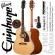 Epiphone® J-15 EC Deluxe 41-inch electric guitar Advanced Jumbo Square/Mahakani Picks Fishman + Free Hard Case ** 1 year center insurance **