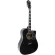 Kazuki DLKZ41C กีตาร์โปร่ง 41 นิ้ว คอเว้า Acoustic Guitar Deluxe Series ไม้เบสวู้ดทั้งตัว เคลือบเงา ** ดีไซน์กีตาร์ Gibson **