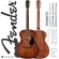 Fender® PO-220E Orchestra กีตาร์โปร่งไฟฟ้า OM ไม้แท้โซลิดทั้งตัว ปิ๊กอัพ Fender/Fishman® เคลือบเงา + แถมฟรีกระเป๋าฮาร์ดเคส ** ประกันศูนย์ 1 ปี **