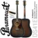 Paramount DS41E กีตาร์โปร่งไฟฟ้า 41 นิ้ว ลูกบิดวินเทจ ไม้ท็อปโซลิดสปรูซ/มะฮอกกานี ปิ๊กอัพซ่อนใต้ซาวน์โฮล ** ประกันศูนย์ 1 ปี **