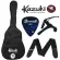 Kazuki DLKZ41CE 41 -inch electric guitar, concave neck, Deluxe wood, beetle design. Gibson design has a built -in cable set + free bag &