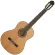 Clevan® C-28S Classical Guitar, Classic Size 4/4 Top Sol, Cedar/Mahakani, Bone Bone, Savarez 500CJ