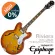 Epiphone® Riviera กีตาร์ไฟฟ้า ทรง Semi Hollow ยุคปี 60s 22 เฟรต ไม้เมเปิ้ล/มะฮอกกานี ปิ๊กอัพ Epiphone PRO Mini Humbucker