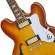 Epiphone® Riviera กีตาร์ไฟฟ้า ทรง Semi Hollow ยุคปี 60s 22 เฟรต ไม้เมเปิ้ล/มะฮอกกานี ปิ๊กอัพ Epiphone PRO Mini Humbucker