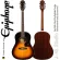 Epiphone® J-45 Studio กีตาร์โปร่ง ทรง J-45 ไม้หน้าแท้ ท็อปโซลิดซิทก้าสปรูซ  / ไม้ข้างและหลังมะฮอกกานี เคลือบเงา