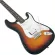 PARAMOUNT PE112 Electric guitar Strat 22 Frete Alder Pickup Mixing HSS Stratosonic + Free Bag & Jack & Pick