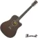 Paramount CD70CEM 41 -inch electric guitar, D -neck, Sol, Mahogany/Mahogany coating ** Fishman Presys