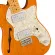 Fender® Vintera 70S Tele Thinline, Telecaster, 21 Frets, F HOLE, ASH wooden body, maple + free Fender guitar bag, Deluxe **