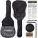 YAMAHA® AC1M 40 -inch electric guitar, concert style, Solid Sita Sopz Pickups have SRT + free technology. Sound Hole & Bag & Manual & Charcoal and
