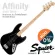 Fender® Squier Affinity Jazz Bass New, 4 guitar, JAZZ 20 Frete, Popper, Grample, Pickle, Synonym, Coil ** 1 year Insurance **