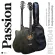 Passion Retro 41 Acoustic Guitar, 41 -inch acoustic guitar, Dreadnough style, concave neck, bend + free guitar bag ** new acoustic guitar **