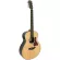 PARAMOUNT Electric Guitar 36 "Top Solid Stepru, genuine spruce / Rosewood, with a built -in GS Mini 3T + free strap