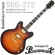 Paramount SEG-272 กีตาร์ไฟฟ้า ทรง Semi-Hollow 22 เฟรต บอดี้ไม้ Basswood คอ Mahogany ฟิงเกอร์บอร์ด Rosewood ปิ๊กอัพฮัมคู่
