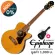 Epiphone® EJ-200 Coupe กีตาร์โปร่งไฟฟ้า ทรง Small-Jumbo ไม้ท็อปโซลิดซิดก้าสปรูซ  ปิ๊กอัพ Shadow NanoFlex™ + แถมฟรีกระเป๋าพรีเมียมอย่างหนา ** ใช้สาย D'