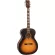 VINTAGE V160VSB Historic Series ORCHESTRA Guitar Square Wooden Wooden Wooden Wooden White Block Vintage Sunburst