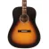 Vintage V140VSB Historic Series กีตาร์โปร่ง ทรง Dreadnought ไม้สปรูซ คอไม้มะฮอกกานี อินเลย์บล็อคสีขาว สี Vintage Sunburst