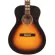 VINTAGE V130VSB Historic Series, FOLK Guitar, Mahogany Wooden Square White Block Vintage Sunburst