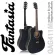 Fantasia Acoustic Guitar กีตาร์โปร่ง 41 นิ้ว ทรง Dreadnought คอเว้า ไม้สปรูซ/ลินเดน เคลือบด้าน รุ่น QAG411M ** กีต้าร์โปร่งมือใหม่ **