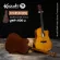 Kazuki D1CETAC Mar Series กีตาร์โปร่งไฟฟ้า 41 นิ้ว Transacoustic ทรง Dreadnought ไม้สปรูซ/ไม้มะฮอกกานี + แถมฟรีกระเป๋ากีตาร์บุฟองน้ำหนา 12 มิลลิเมตร