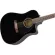 Fender® CD60SCE BK Acoustic Electric Guitar กีตาร์โปร่งไฟฟ้า 41 นิ้ว ไม้ท็อปโซลิดสปรูซ + แถมฟรีกระเป๋า & ถ่าน & ประแจขันคอ ** ประกันศูนย 1 ปี **