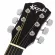 Kazuki, 39 -inch electric guitar, concave neck, with a built -in cable location, KZ39CE, red wine color + free guitar bag & pick