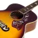 PARAMOUNT, 38 -inch jumbo acoustic guitar model JB38E + built -in strap machine
