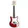 VOX® SDC-1 Mini Guitar กีตาร์ไฟฟ้า กีตาร์ไฟฟ้าเด็กRed ไม้ป็อบล่าร์ 19 เฟร็ต ทรง SG + แถมฟรีกระเป๋ากีตาร์ ** ประกันศูนย์ 1 ปี **