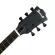 PARAMOUNT Electric guitar SG model ESG-BKM Black + D'Addario EXP cable