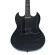 PARAMOUNT Electric guitar SG model ESG-BKM Black + D'Addario EXP cable