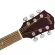 FANDER® FA-125CE 41-inch electric guitar, Dreadnough shape, coated coated coating, tuner function ** use Fishman® ** + free guitar bags