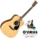 YAMAHA® FX370C 41 -inch electric guitar, DC shape, spruce wood with EQ 3 band + free guitar bag, Yamaha & charcoal ** 1 year center insurance **