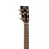 YAMAHA® FSX830C 41 -inch electric guitar, top solid wood, concert style, concave neck with a built -in strap + free guitar bag