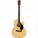 Fender® CD60SCE N Acoustic Electric Guitar กีตาร์โปร่งไฟฟ้า 41 นิ้ว ไม้ท็อปโซลิดสปรูซ + แถมฟรีกระเป๋า & ถ่าน & ประแจขันคอ ** ประกันศูนย 1 ปี **