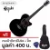Kazuki กีตาร์โปร่งไฟฟ้า 39" คอเว้า รุ่น KZ39CE สีดำ + ที่ตั้งสายในตัว + ฟรีกระเป๋ากีตาร์โปร่ง & ปิ๊ก