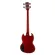 Gibson® SG Standard Bass 2018, 4 SG 20 Freck Strap + Free Case Star & Genuine Equipment ** 1 year Insurance **