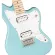 Fender® Squier Mini Jazzmaster กีตาร์ไฟฟ้า ขนาดมินิ 20 เฟร็ต ไม้ป๊อปลาร์ ปิ๊กอัพฮัมคู่ กีตาร์ไฟฟ้าเด็ก เหมาะสำหรับอายุ