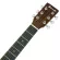 PARAMOUNT 38DJR-1 38-inch electric guitar with Taylor shape has a built-in cable.