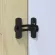U Select ขายส่ง/ขายปลีก กลอนสับประตู กลอนล็อกประตูหน้าต่าง 90 องศา สแตนเลสแท้ สีดำ