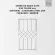 TCJ DESIGN ELITS EDITION MODEL SYMPHONY / Manhattan Loft / Venetian Arch, DIY stainless steel window used with a 60 X110 cm window.